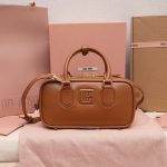 MIUMIU Arcadie Leather Bag