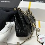 CHANEL 23C Hobo Chain Shoulder Bag-Waxed leather