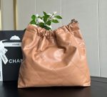 CHANEL 22 Shiny Calfskin Shoulder Bag