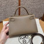 HERMES Kelly II Sellier Mini Epsom Leather