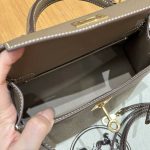 HERMES Kelly II Sellier Mini Epsom Leather