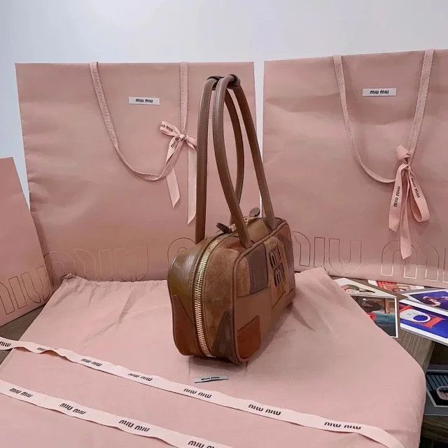 MIUMIU Beau Leather Bag
