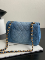 CHANEL 24S Timeless Classique Flap CF Denim Jeans