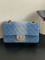 CHANEL 24S Timeless Classique Flap CF Denim Jeans