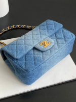 CHANEL 24S Timeless Classique Flap CF Denim Jeans