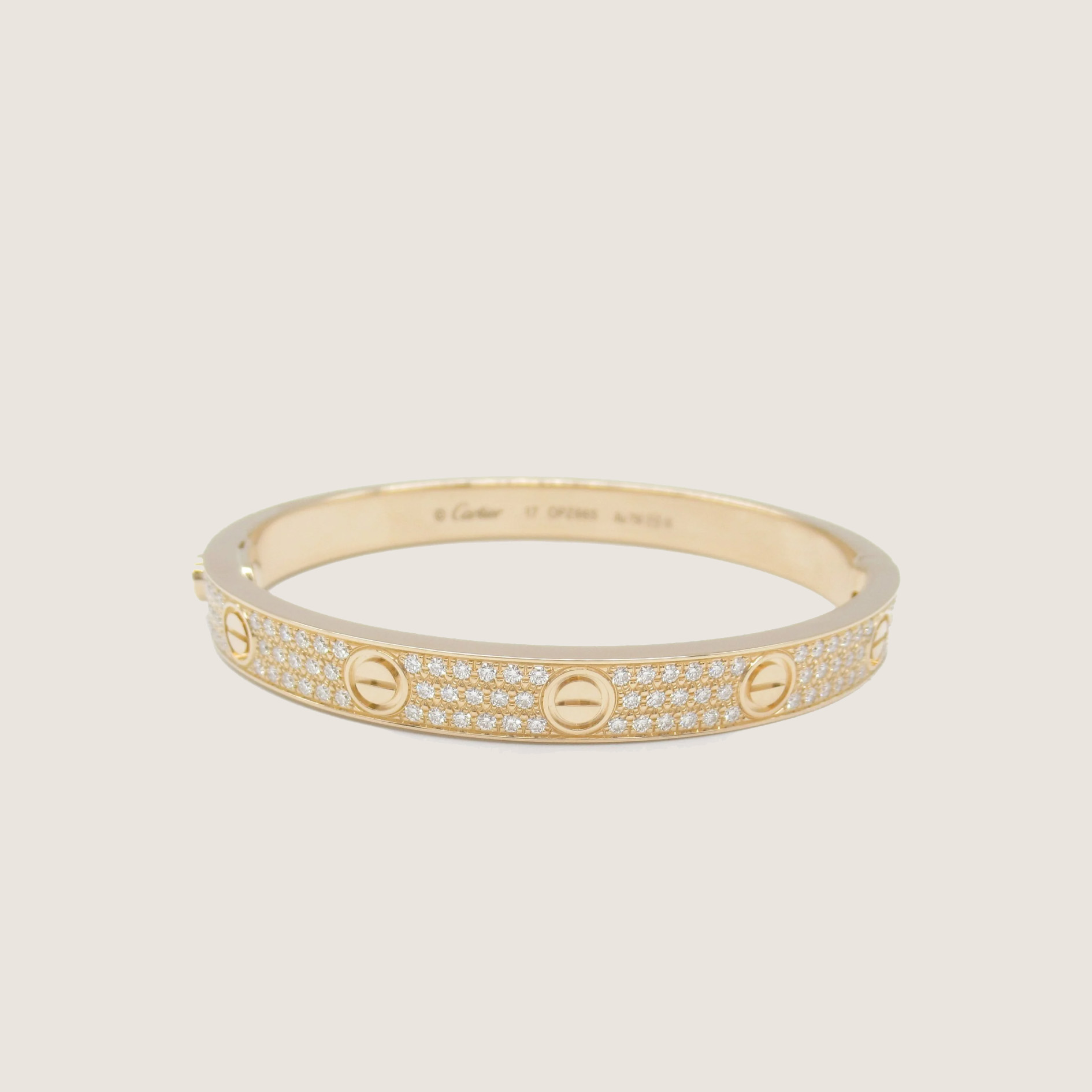 CARTIER Love Bracelet Wider Version