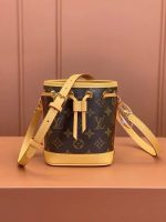 LV Nano Noé Monogram coated canvas