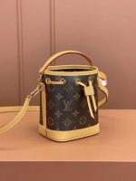 LV Nano Noé Monogram coated canvas