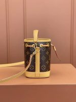 LV Nano Noé Monogram coated canvas