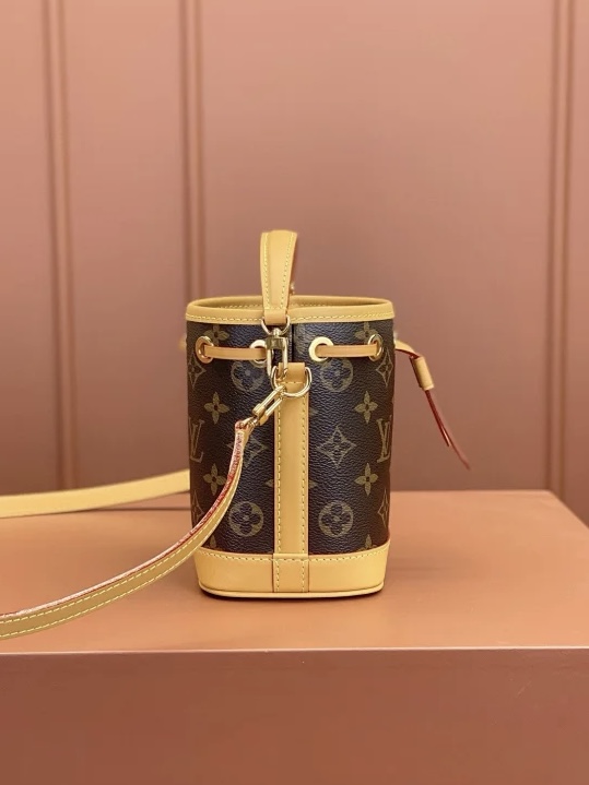 LV Nano Noé Monogram coated canvas