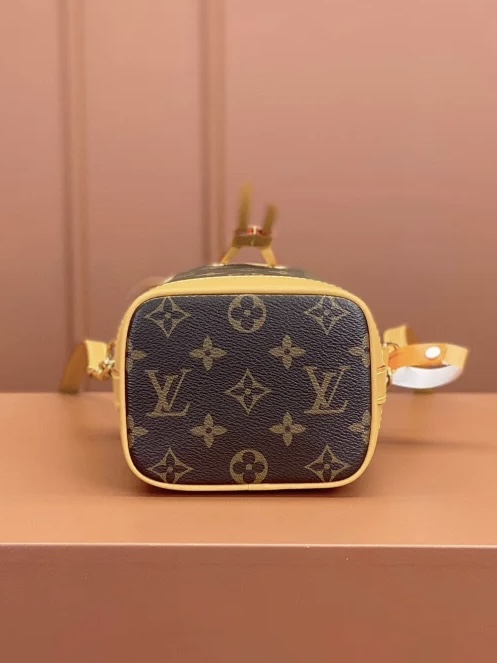 LV Nano Noé Monogram coated canvas