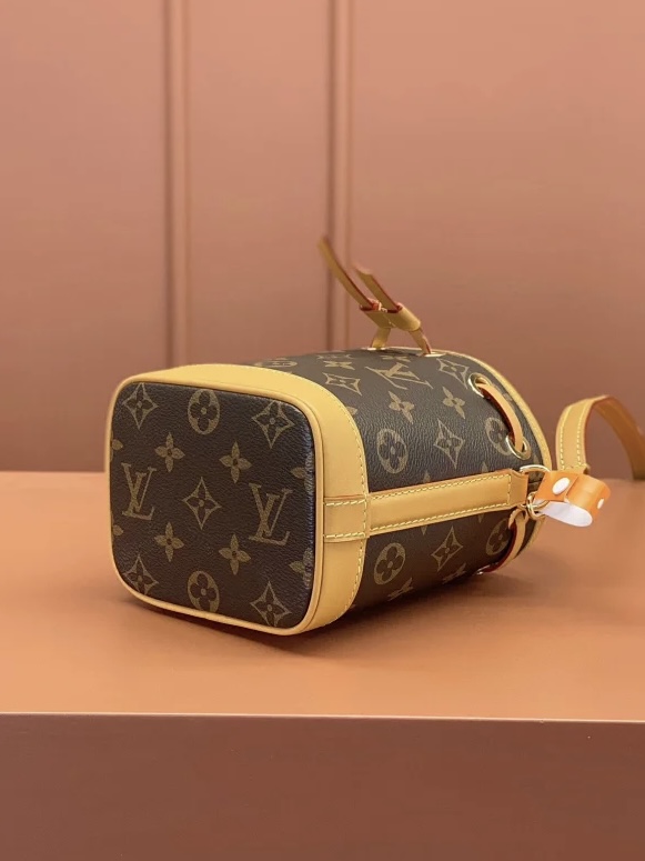 LV Nano Noé Monogram coated canvas