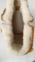 CHANEL 23B 22bag Mouton Suede Brown Chain Shoulder Bag