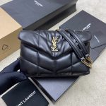 SAINT LAURENT Puffer Toy quilted leather shoulder bag
