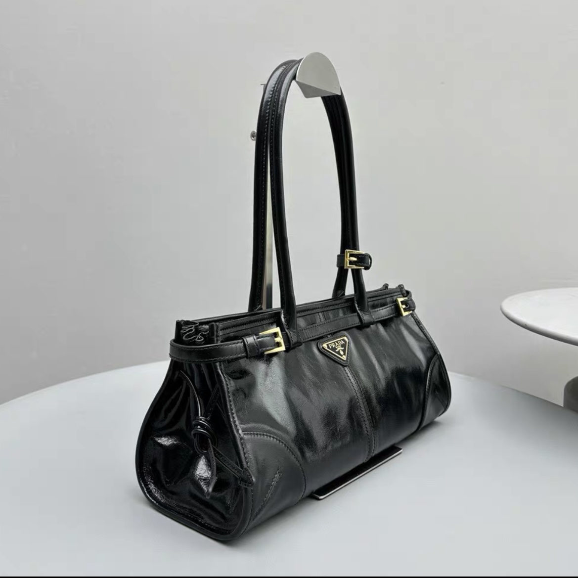 PRADA lux soft leather handbags