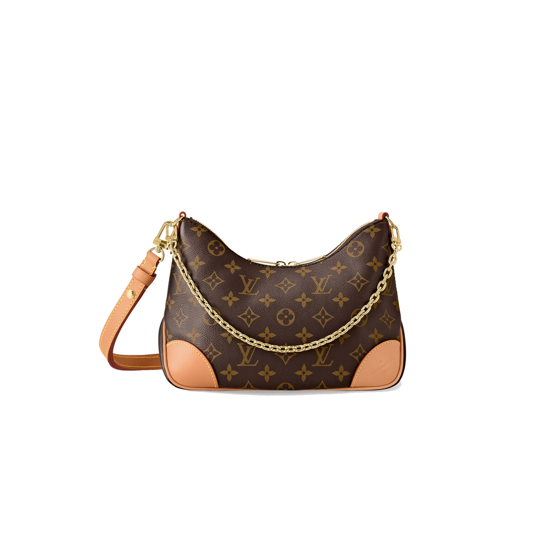 LV Boulogne Bag Classic Monogram Coated Canvas