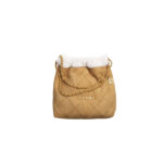 CHANEL 23B 22bag Mouton Suede Brown Chain Shoulder Bag