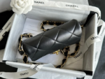 CHANEL 24K Double C Chunky Chain Classic Flap MINI Bag
