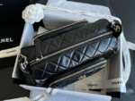 CHANEL 24K Small Camera Case Shiny Crumpled Lambskin