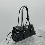 PRADA lux soft flap leather handbags