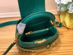 LV Capucines Mini Emerald Green