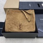 YSL Niki Emblem Magnetic Closure