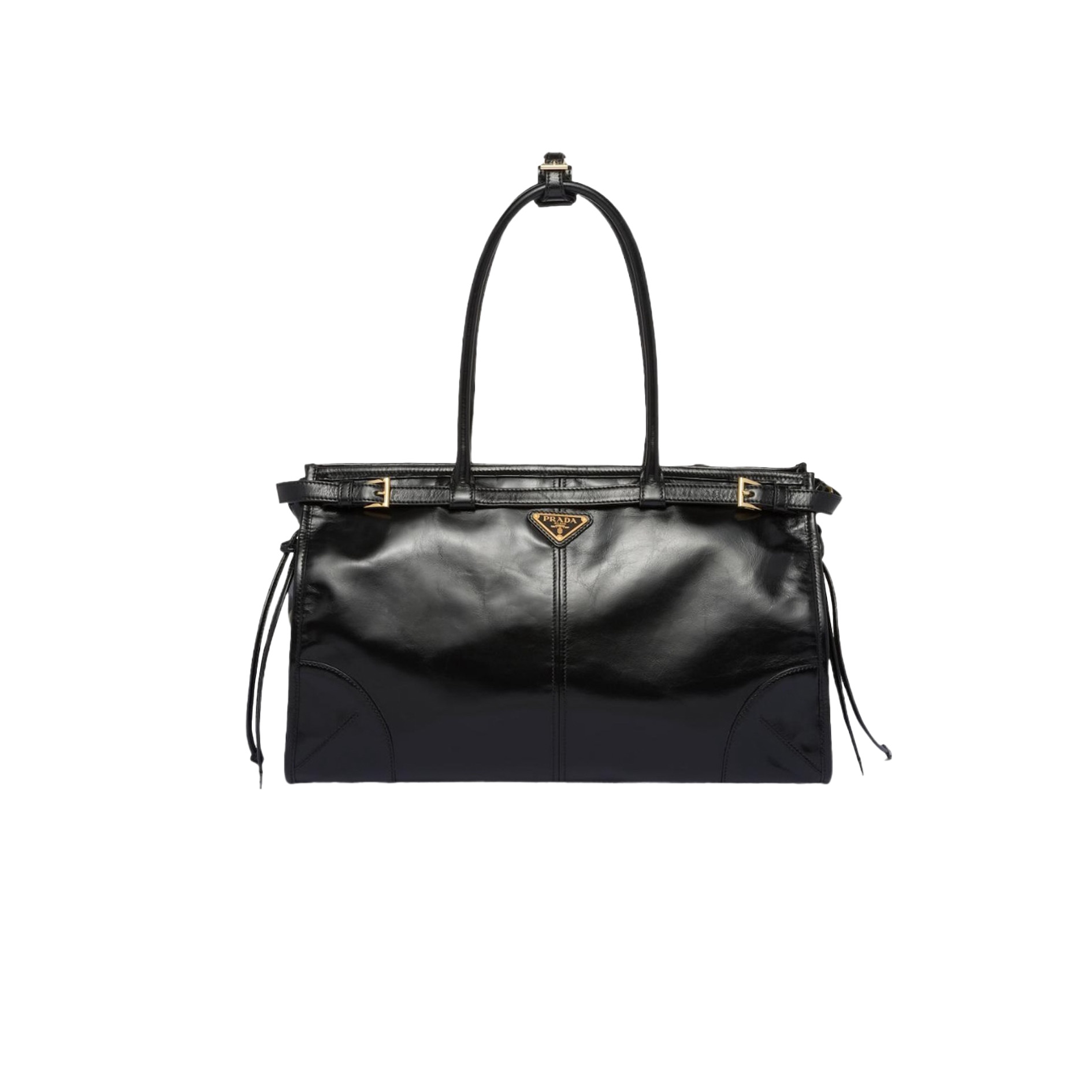 PRADA lux soft MAXI leather handbags