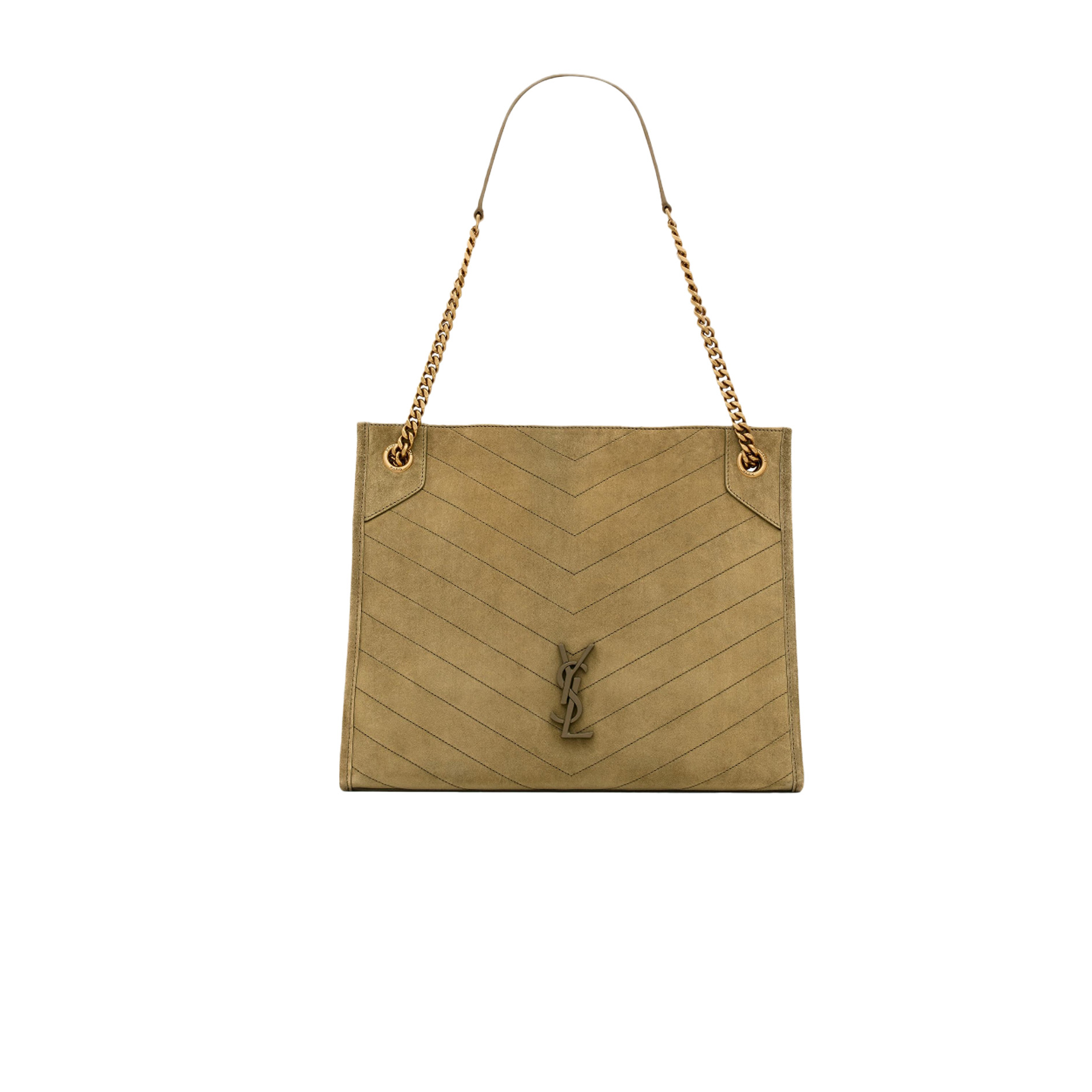 YSL Niki Emblem Magnetic Closure