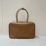 MIUMIU Leather Beau bag 34cm