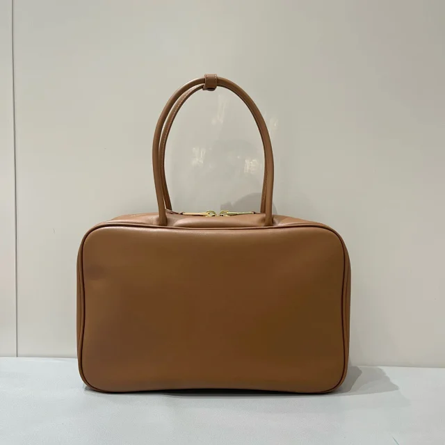 MIUMIU Leather Beau bag 34cm
