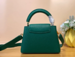 LV Capucines Mini Emerald Green