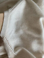 CELINE Vintage Parisian Gold Button Cashmere Cardigan