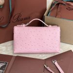 Loro Piana Extra Pocket L19 Ostrich Embossed