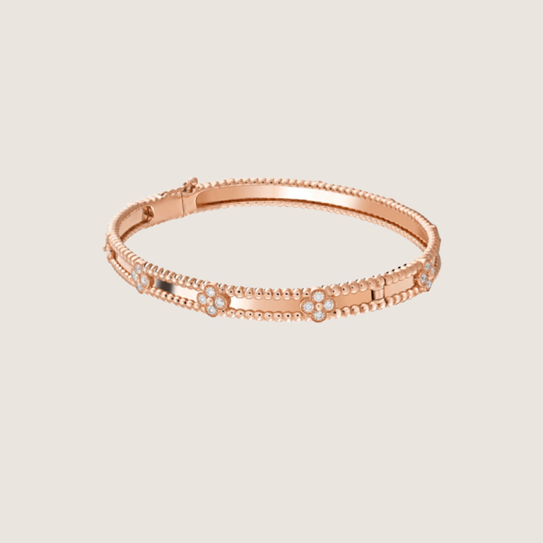 VCA Perlee sweet clovers bracelet 6motifs
