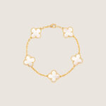 VCA Vintage Alhambra pendant-White mother-of-pearl