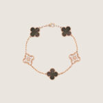 VCA Vintage Alhambra pendant- Grey mother-of-pearl