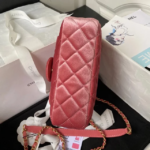 CHANEL 23B Hobo Bag velvet Leather