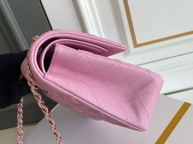 CHANEL Classique Flap Medium Handbag Caviar Leather