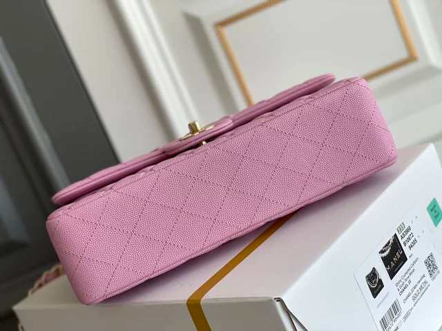CHANEL Classique Flap Medium Handbag Caviar Leather