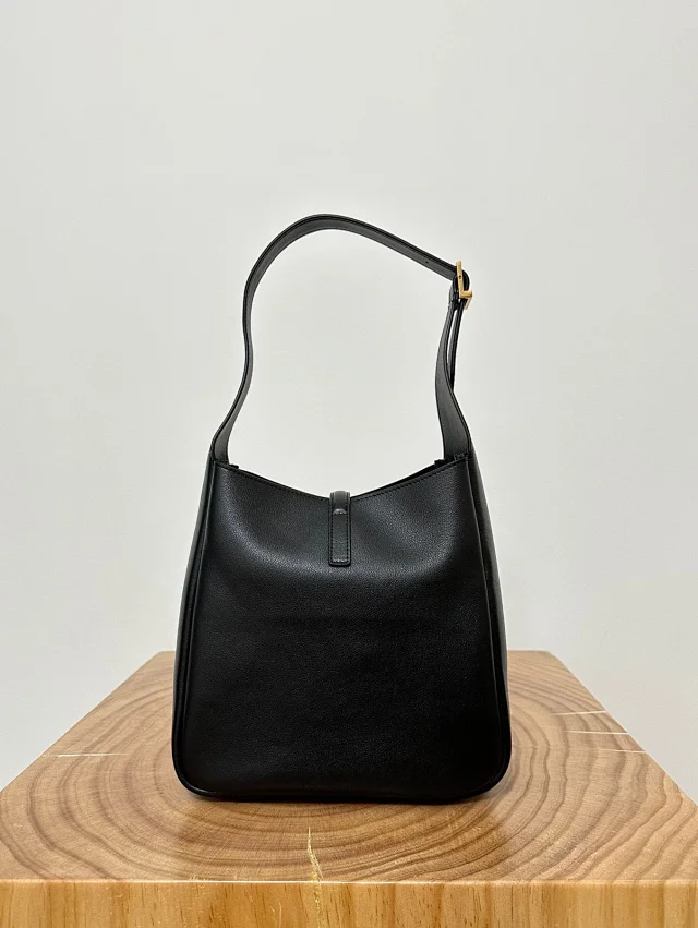 YSL LE5A7 Hobo Bag Calfskin