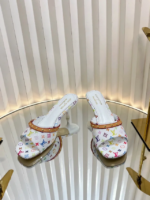 LV x Murakami mules