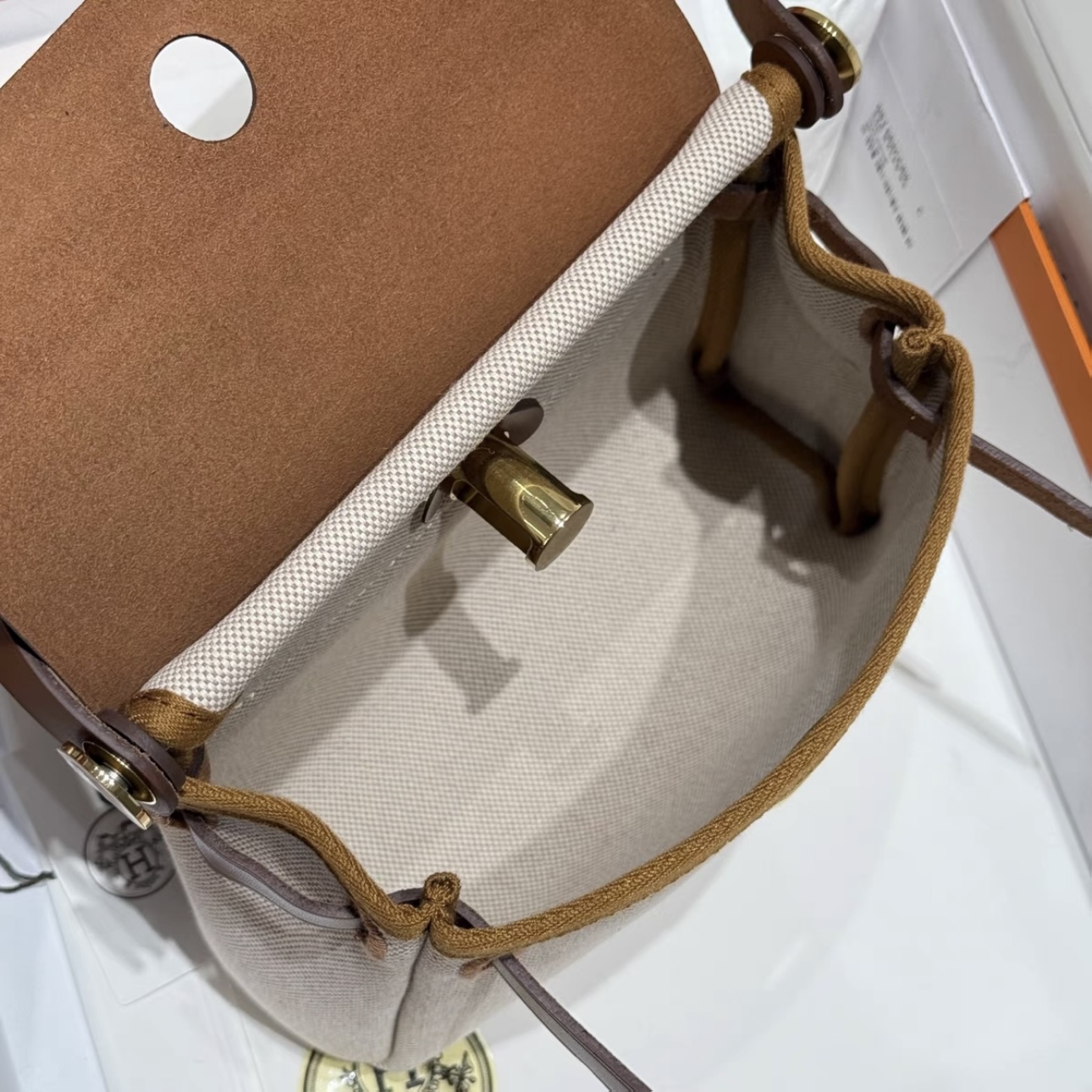 HERMES Bolso Herbag Zip 20