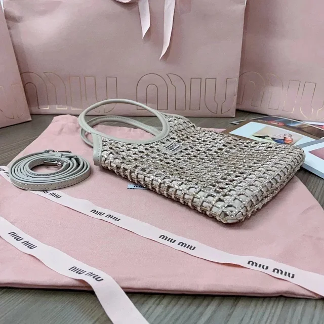 MIUMIU crystal handbag