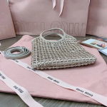MIUMIU crystal handbag