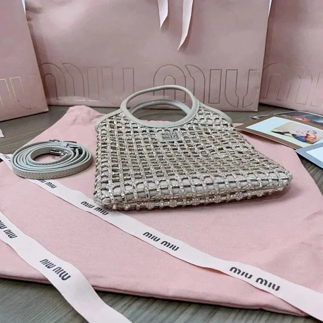 MIUMIU crystal handbag