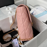 CHANEL 23K Camellia Caviar Backpack