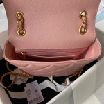 CHANEL 23K Camellia Caviar Backpack