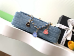 CHANEL Limited Edition Badge Denim Vintage Bag