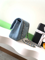 CHANEL Limited Edition Badge Denim Vintage Bag