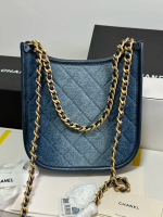 CHANEL 24S denim Hobo bag